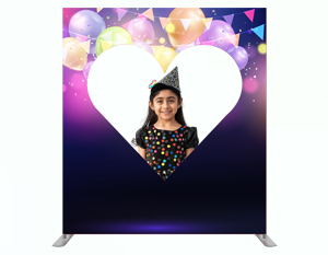 ❤️ Add Charm to Your Events with a Heart-Shaped Backdrop