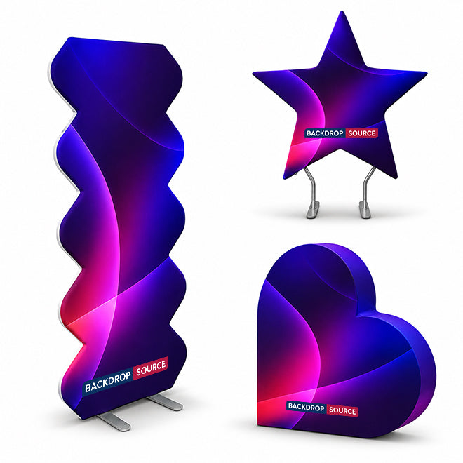 Custom-Shaped Tension Fabric Displays