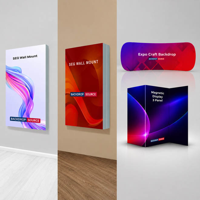30ft Trade Show Displays & Backdrops