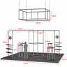 Kit Espositivi Modulari 6m x 6m - Modello 08