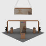 Kit Espositivi Modulari 6m x 6m - Modello 08