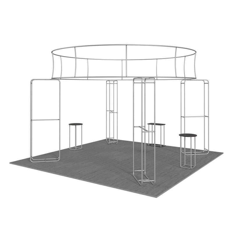 Modular Booth Kits 20ft x 20ft - Model 22