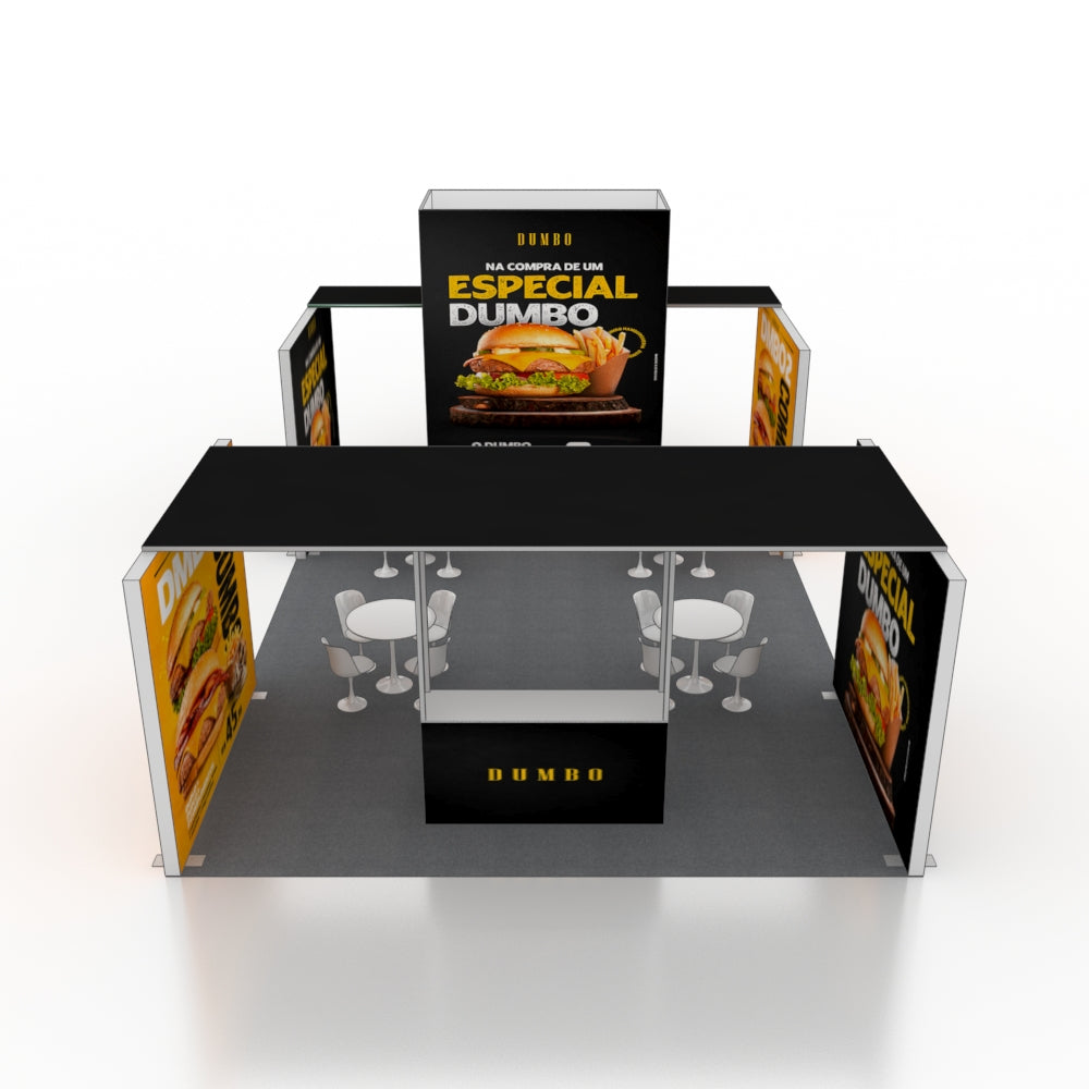 Modular Booth Kits 30ft x 20ft - Model 10