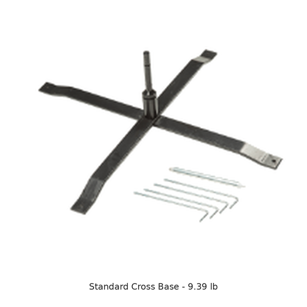 Flag Cross Bases & Weight Plates