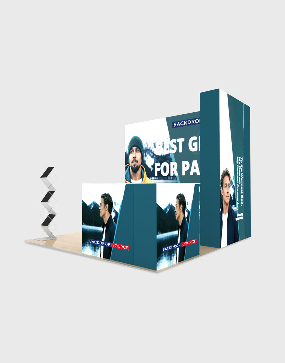 Display Espositivo Portatile 3m x 3m - Modello 42