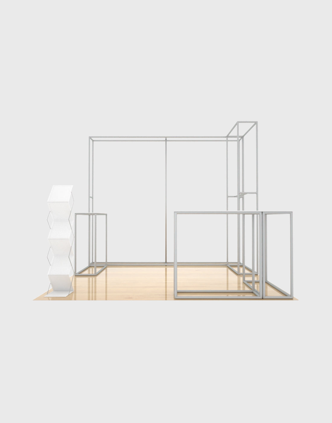 Display Espositivo Portatile 3m x 3m - Modello 42