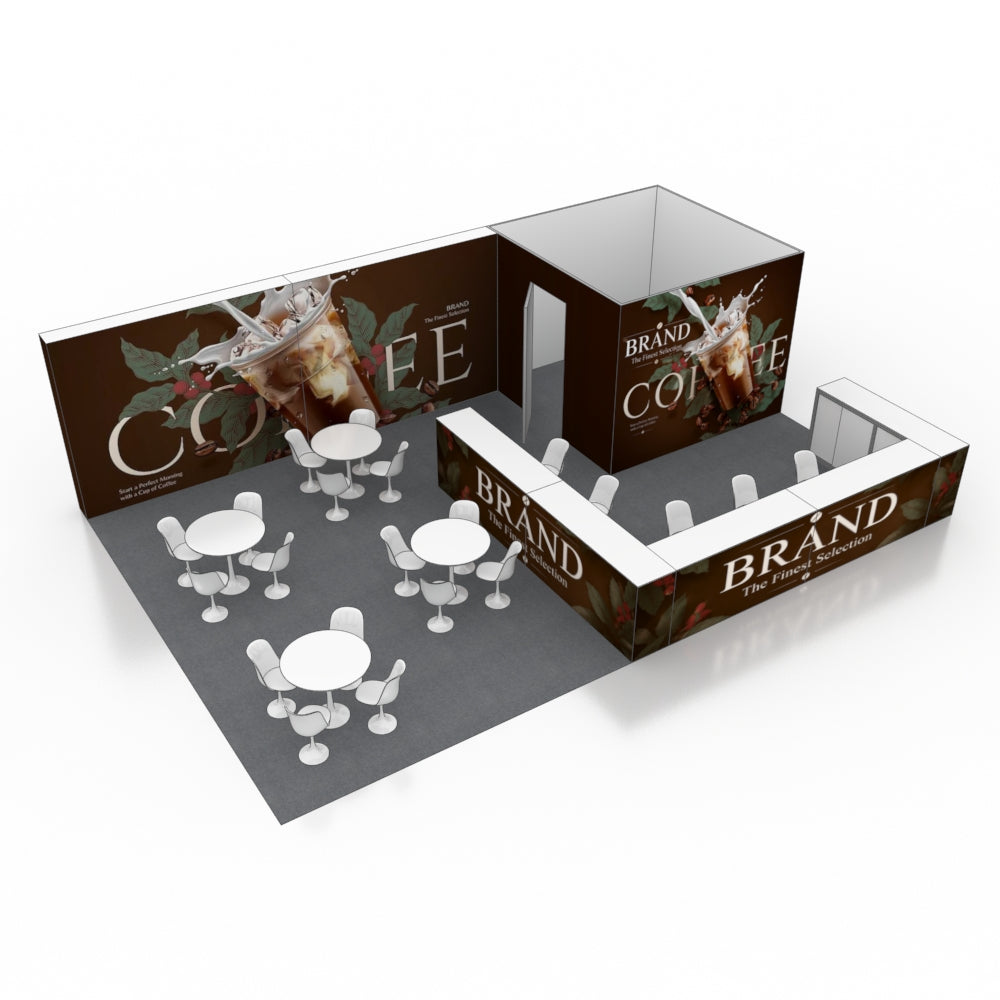 Modular Booth Kits 30ft x 20ft - Model 8