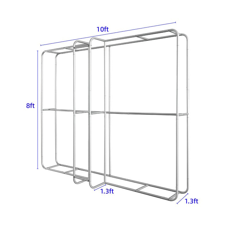 Parete multimediale in tensione 3D