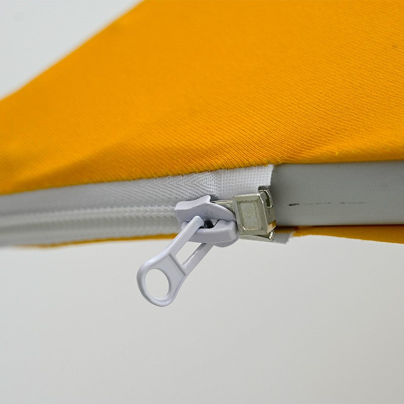 Parete multimediale con fondale in tessuto teso dritto