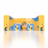Stand pop-up SEG Pro – Modello 5 (6 m x 3 m)