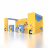 Stand pop-up SEG Pro – Modello 5 (6 m x 3 m)