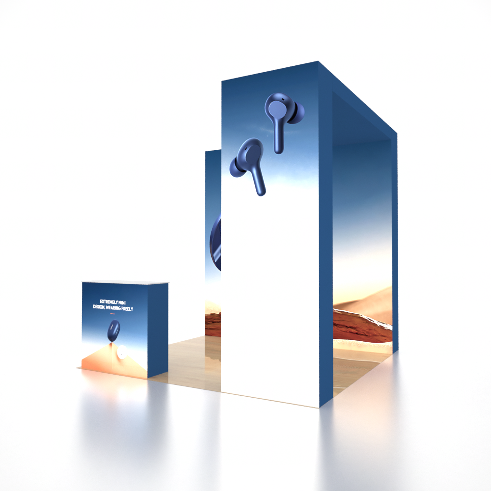 Espositore Portatile 3m x 3m - Modello 41