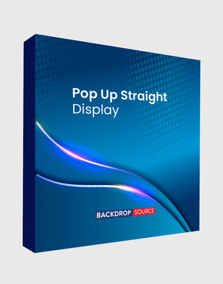 Parete multimediale in velcro dritto pop-up