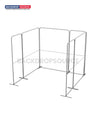 Espositore in Tessuto Magnetico - Modello 2 (3m x 3m)