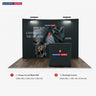 3m x 3m Curved Popup Exhibit Pro 3-in-1 Display Kit with Illume Lights