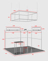 Portable Exhibit Display 3m x 3m - Model 30