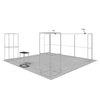 Modular Booth Kits 20ft x 20ft - Model 18