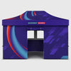 15ft x 10ft Fabric Food Booth Canopy Tent