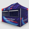 15ft x 10ft Fabric Food Booth Canopy Tent