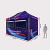 15ft x 10ft Fabric Food Booth Canopy Tent