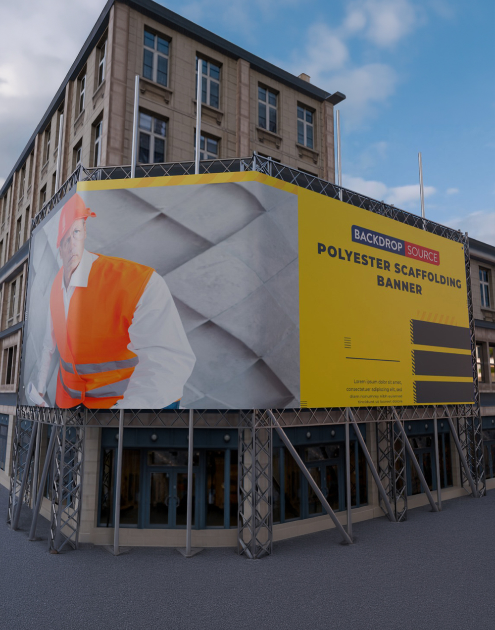 Scaffolding Banner