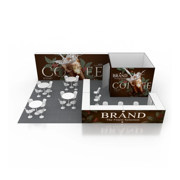 Modular Booth Kits 30ft x 20ft - Model 7