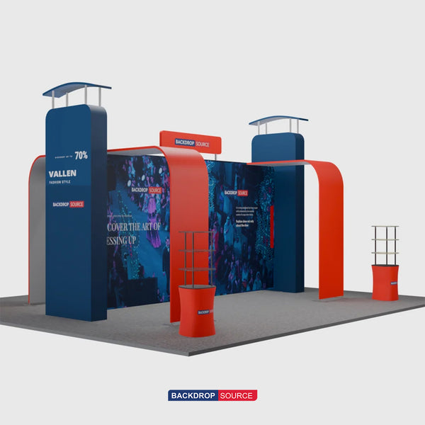 Kit Stand Modulari 6m x 6m - Modello 04