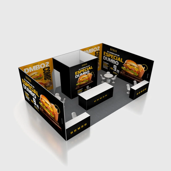Modular Booth Kits 30ft x 20ft - Model 6