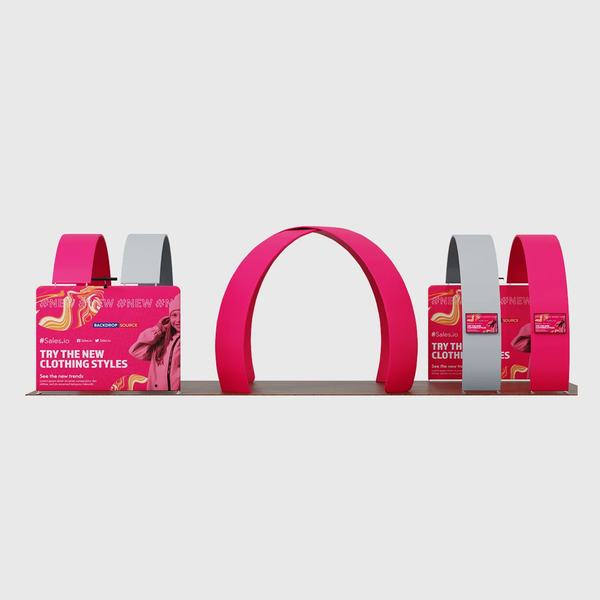 Modular Booth Kits 40ft x 20ft - Model 1