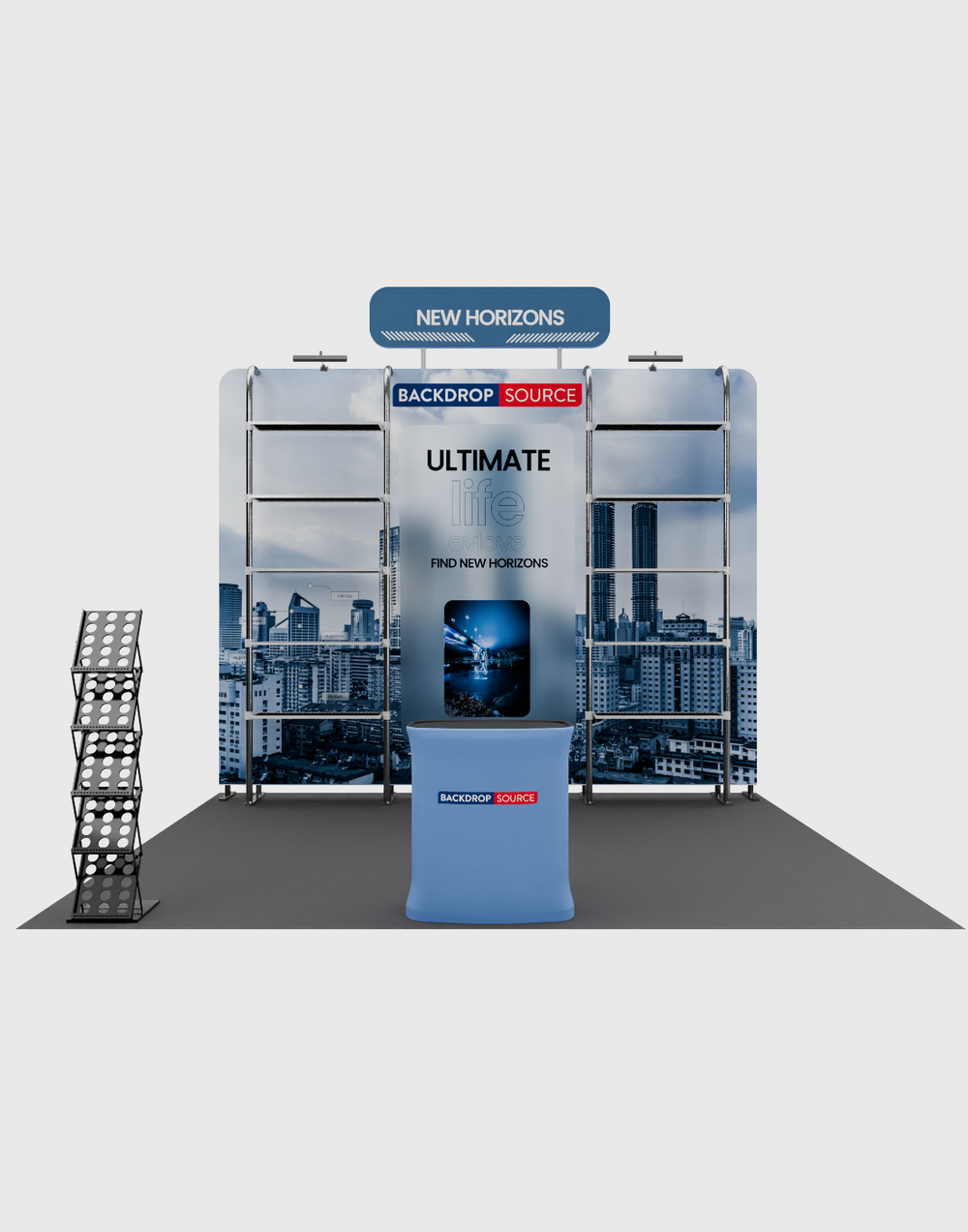 Portable Exhibit Display 3m x 3m - Model 28