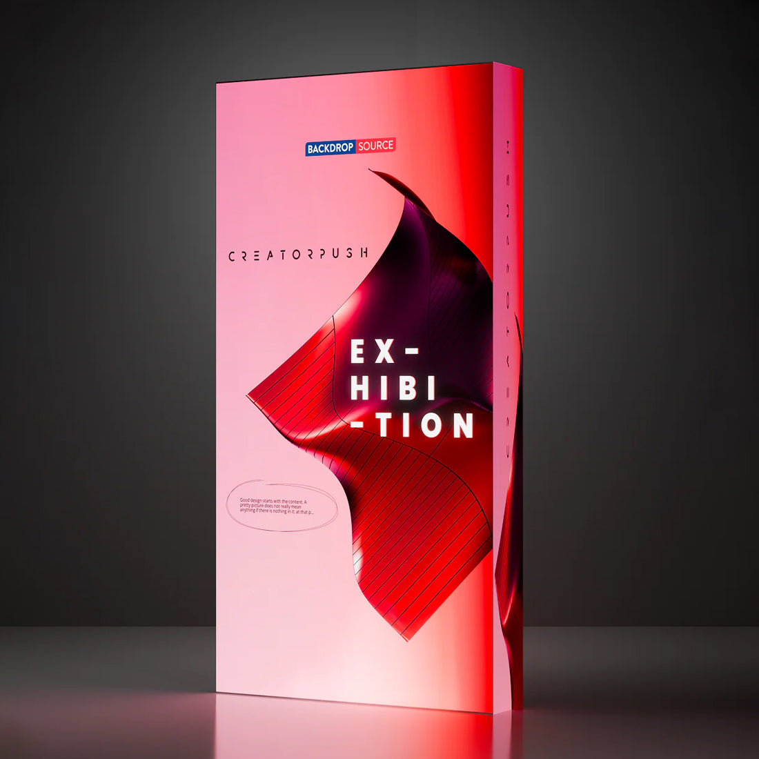 Backlit SEG Pop-Up Straight Display