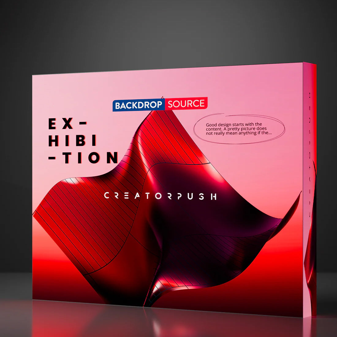 Backlit SEG Pop-Up Straight Display