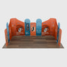 Magnetic Fabric Booth Display - Model 3 (6m x 6m)