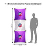 Display Pop-up Geometrix in tessuto 1x3