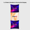 1 x 3 Fabric GeoMetrix Pop Up Grid Display