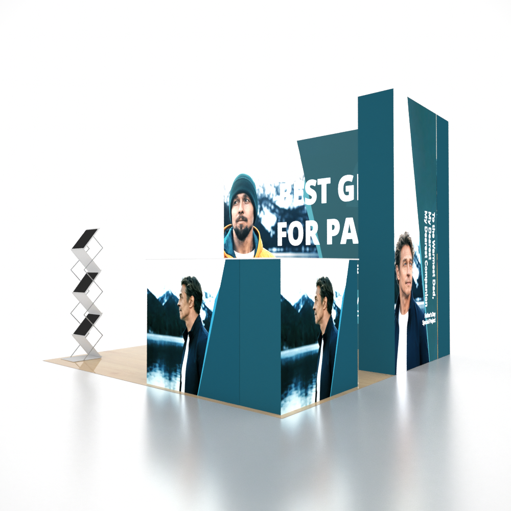 Display Espositivo Portatile 3m x 3m - Modello 42