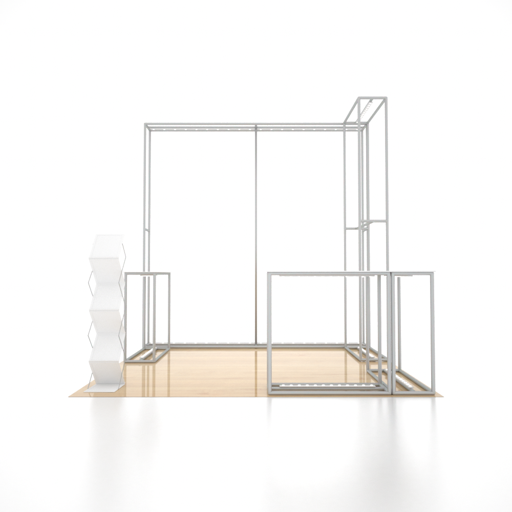 Display Espositivo Portatile 3m x 3m - Modello 42