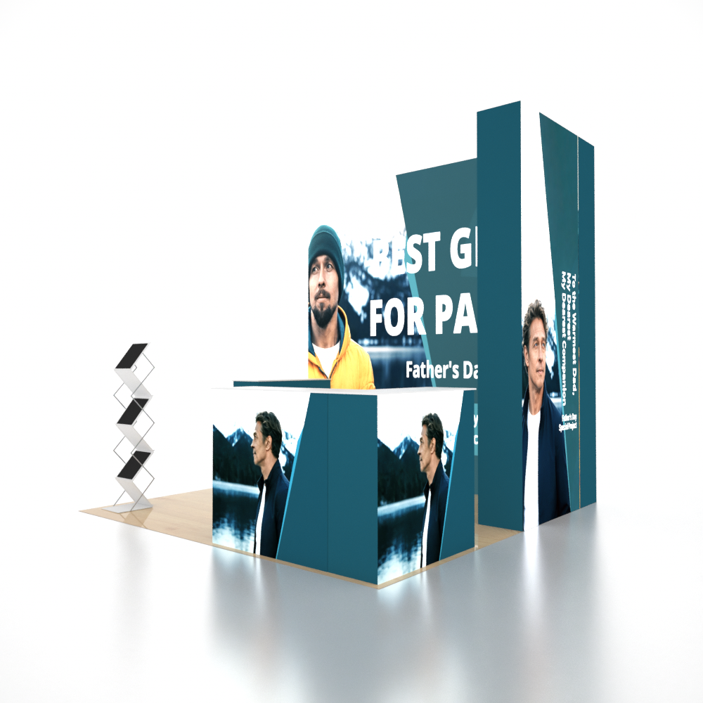 Display Espositivo Portatile 3m x 3m - Modello 42