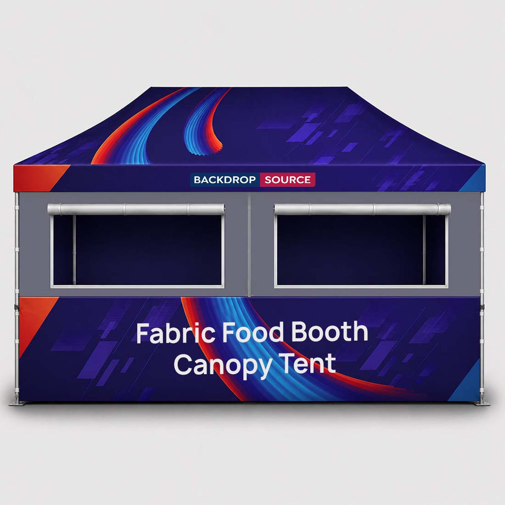 6m x 3m Fabric Food Booth Canopy Tent