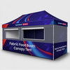 20ft x 10ft Fabric Food Booth Canopy Tent