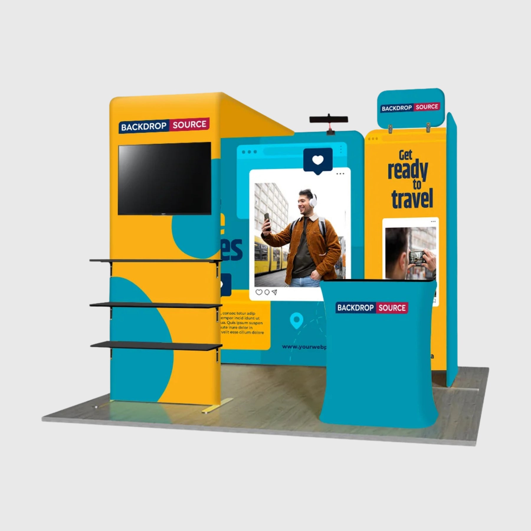 Paquetes de stands para ferias comerciales