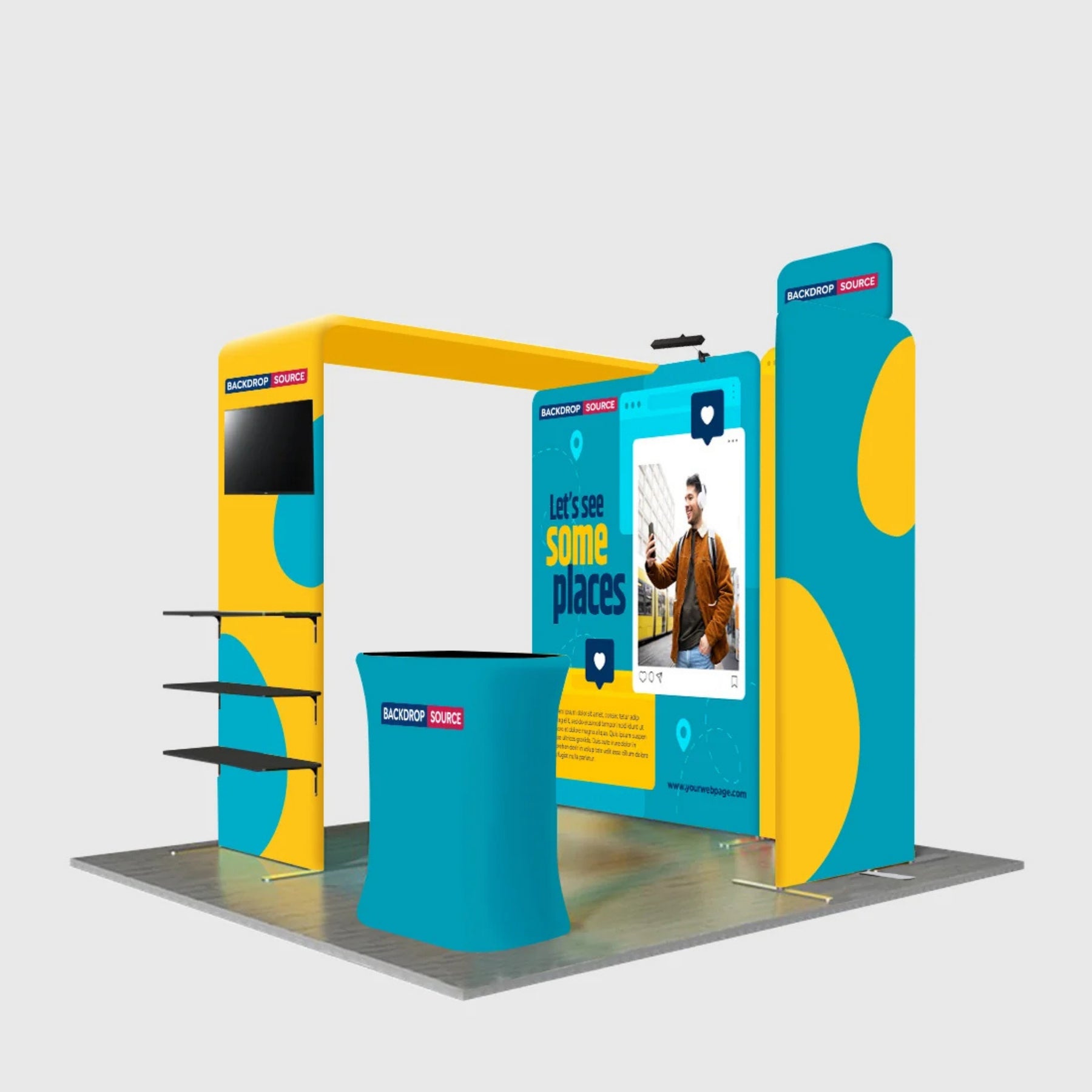 Paquetes de stands para ferias comerciales