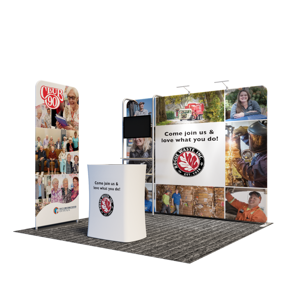 Portable Exhibit Display 3m x 3m - Model 22