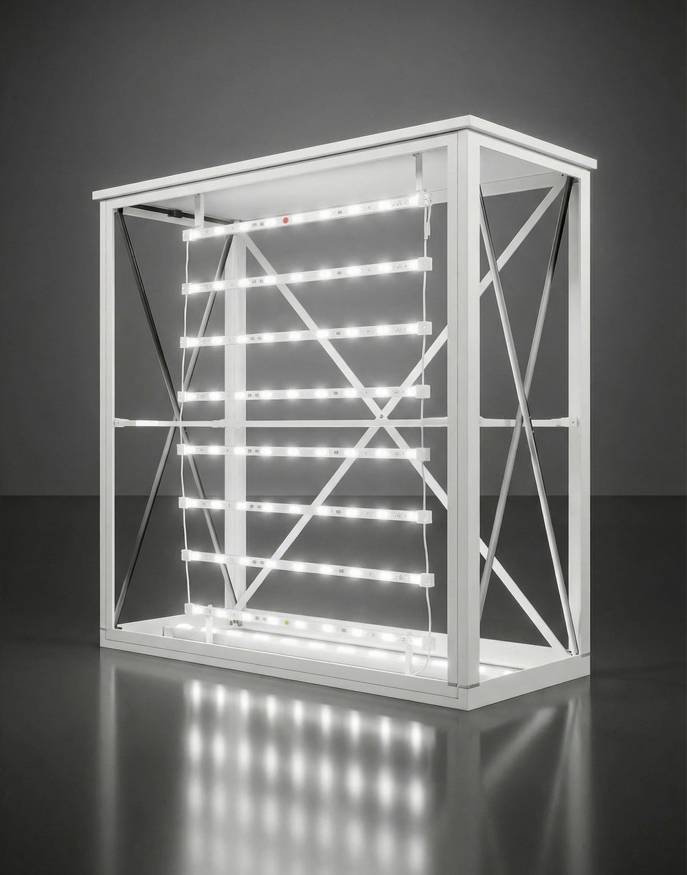 SEG Fabric Backlit Pop Up Counter