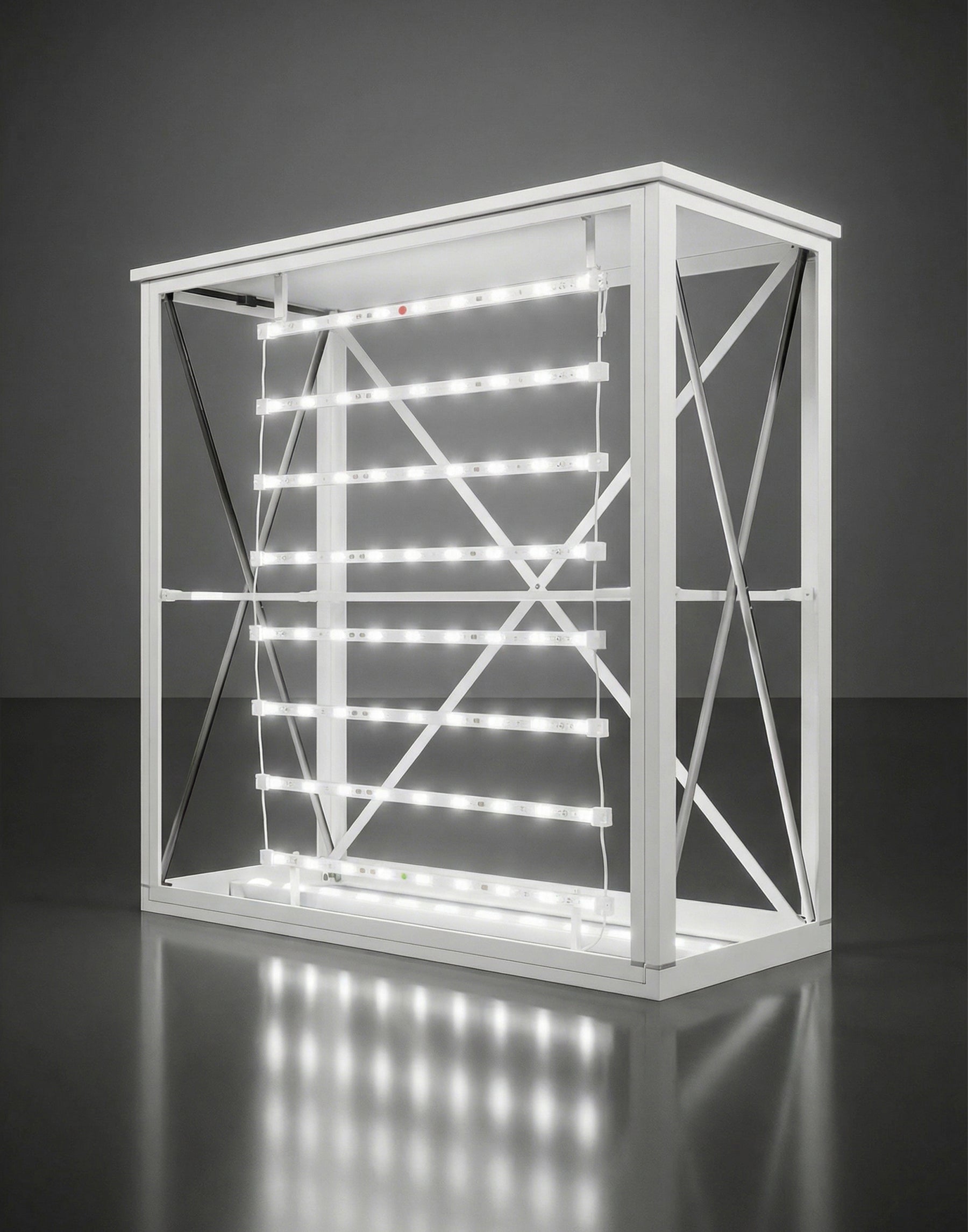 SEG Fabric Backlit Pop Up Counter