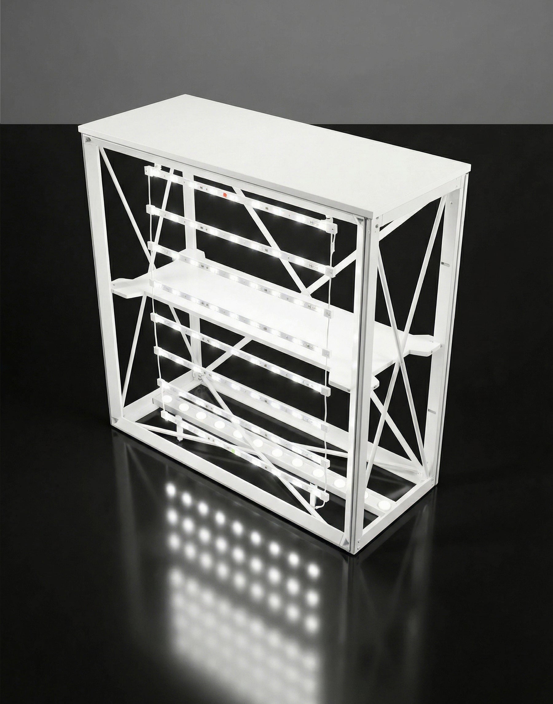 SEG Fabric Backlit Pop Up Counter