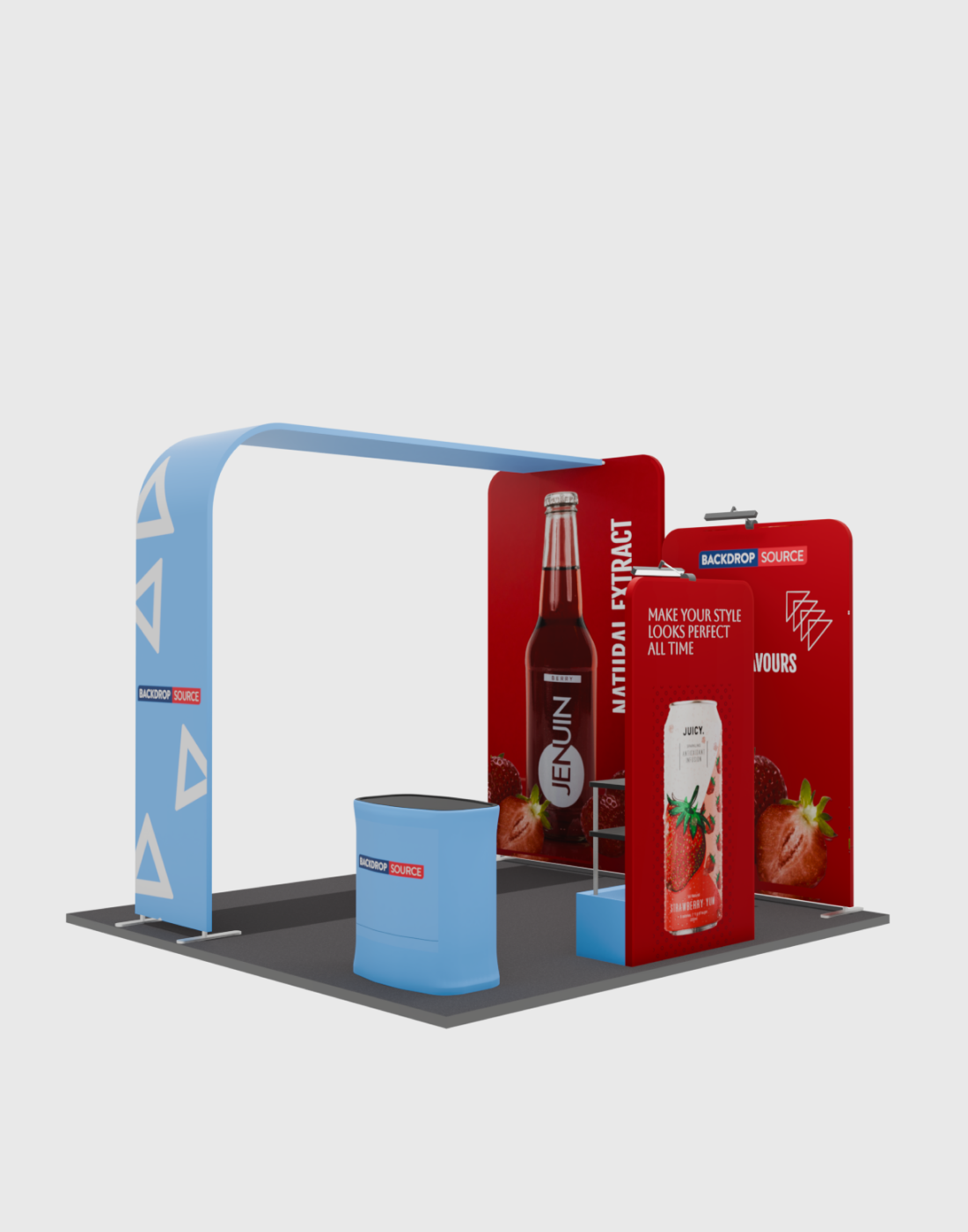 Espositore Portatile 3m x 3m - Modello 15
