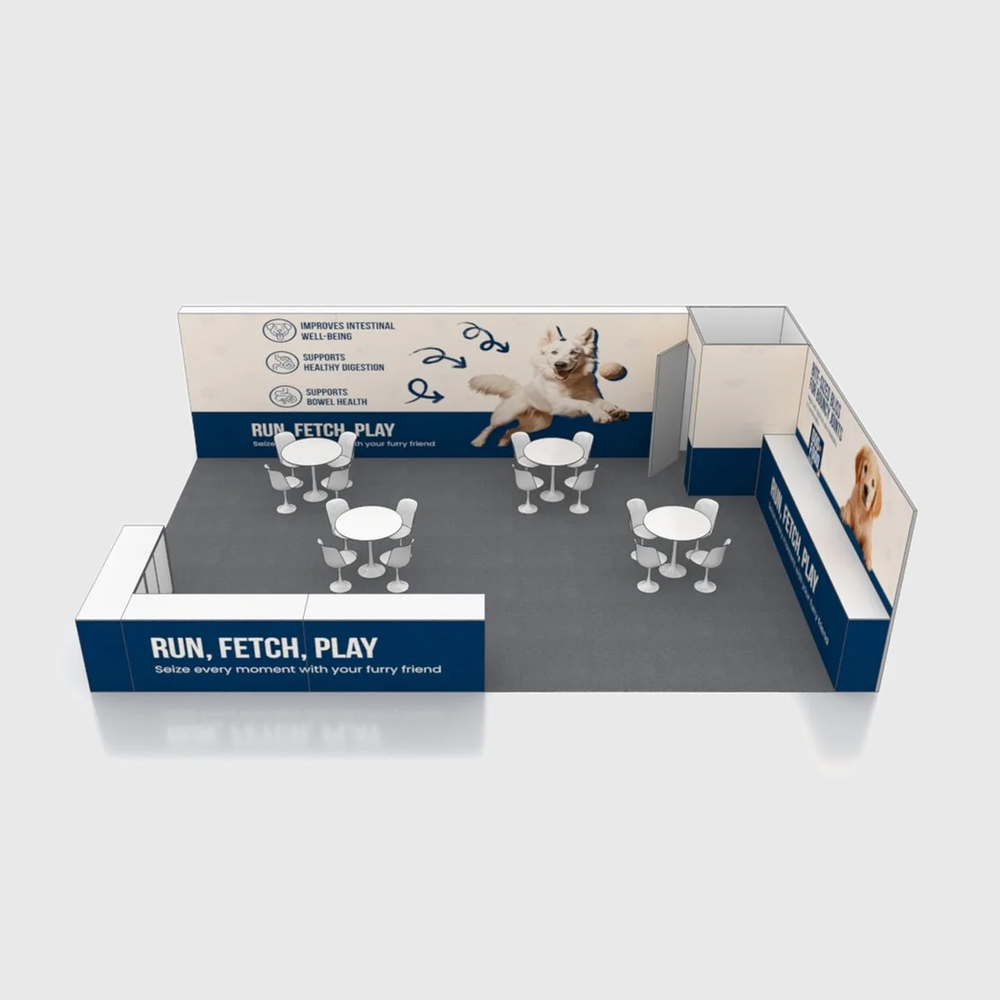 Modular Booth Kits 30ft x 20ft - Model 7
