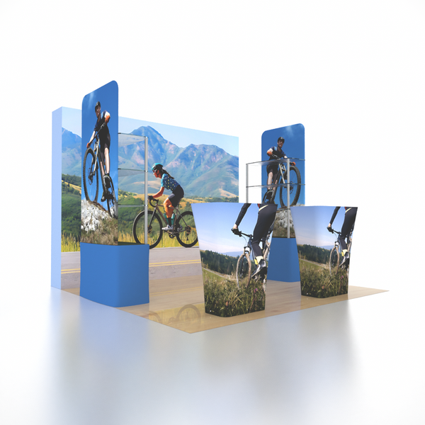 Portable Exhibit Display 10ft x 10ft - Model 43