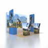 Espositore Portatile 3m x 3m - Modello 43